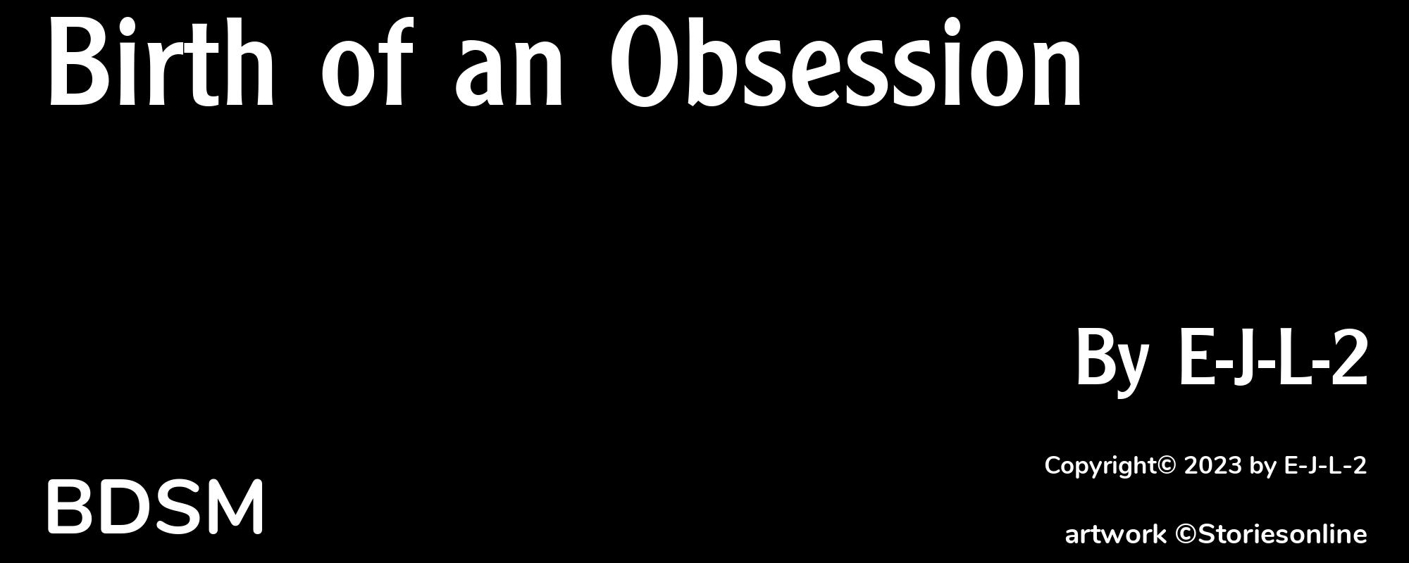 Birth of an Obsession - Cover