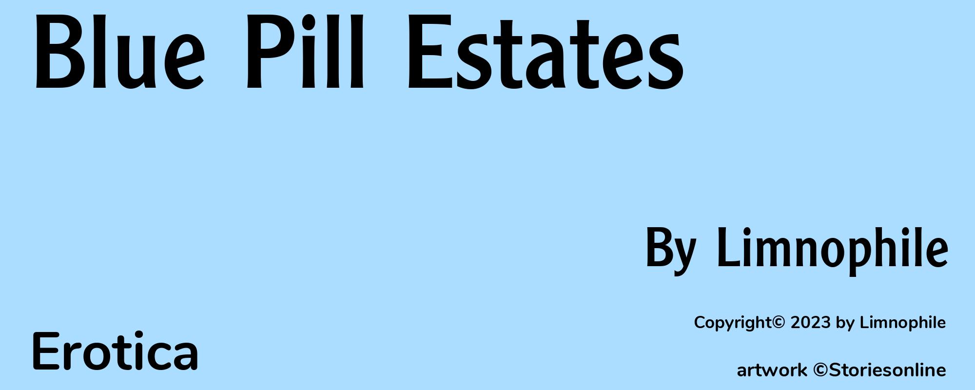 Blue Pill Estates - Cover