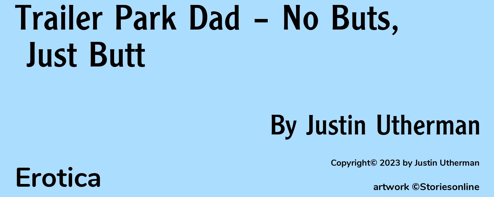 Trailer Park Dad – No Buts, Just Butt - Cover