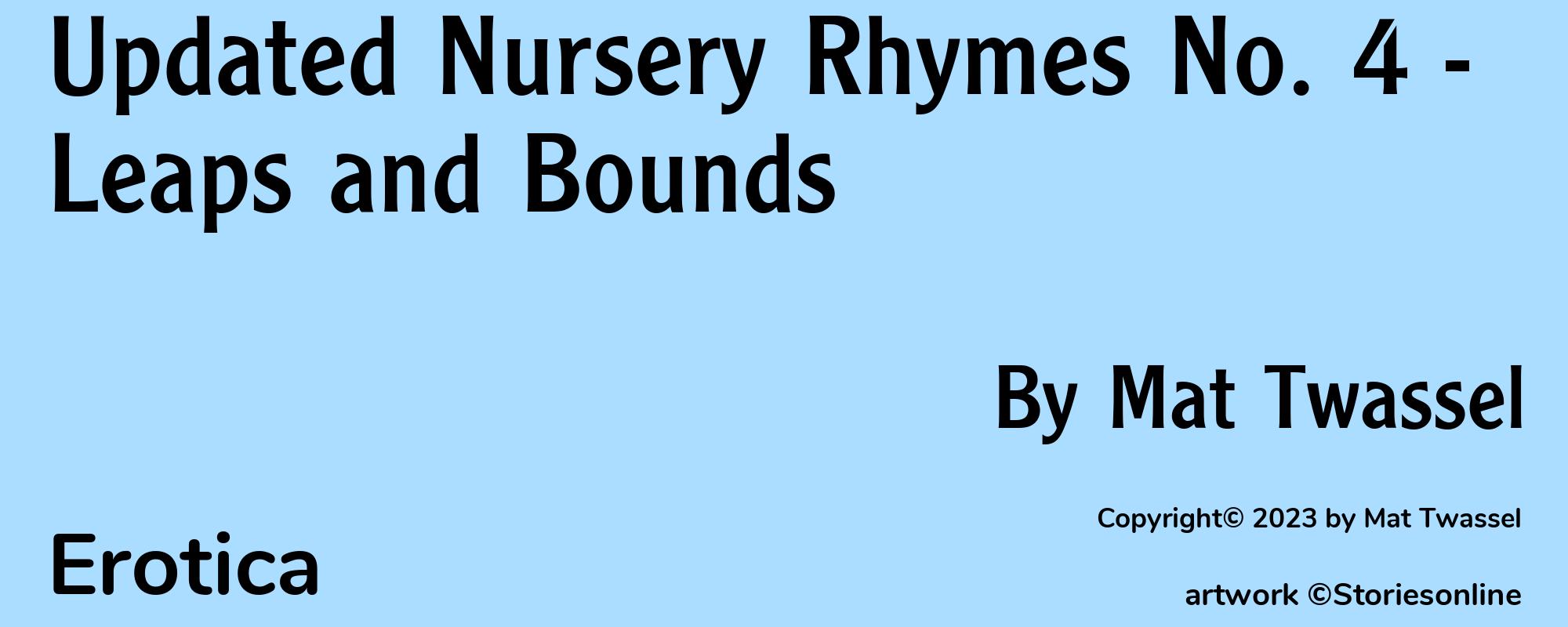 Updated Nursery Rhymes No. 4 - Leaps and Bounds - Cover