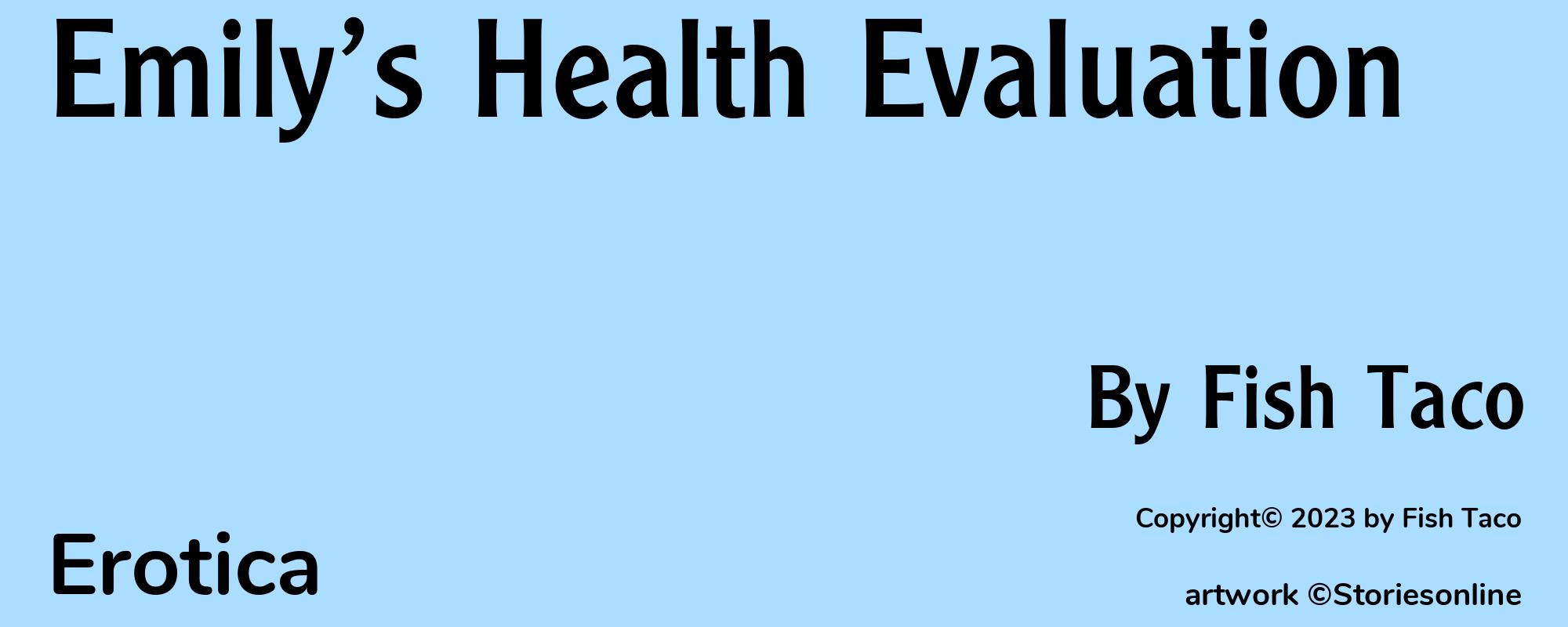 Emily’s Health Evaluation - Cover