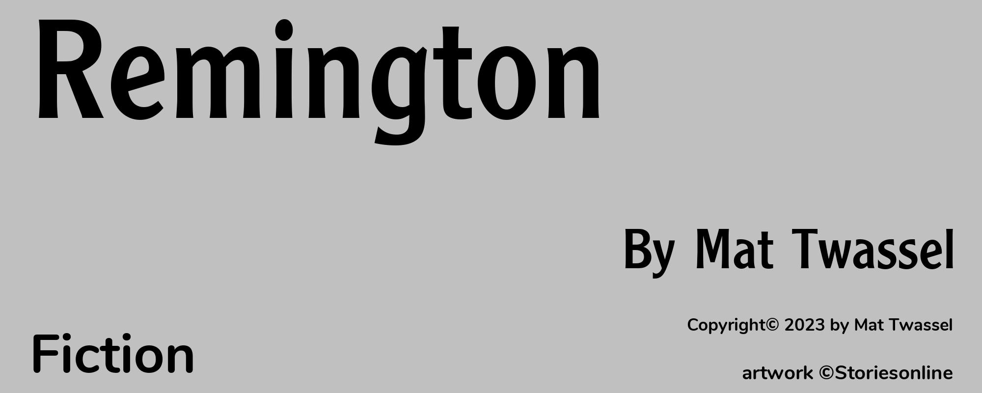 Remington - Cover