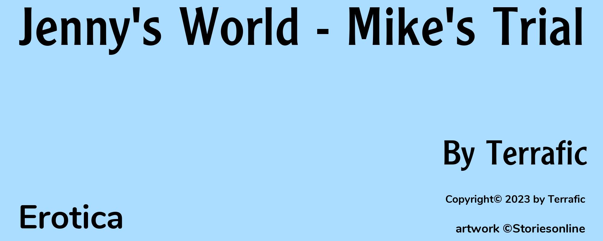 Jenny's World - Mike's Trial - Cover