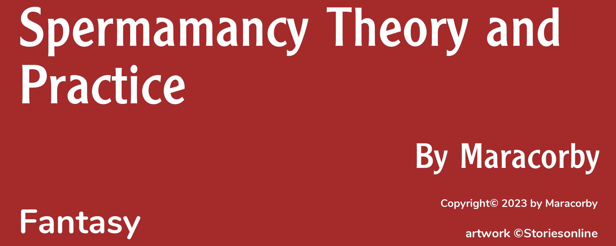 Spermamancy Theory and Practice - Cover