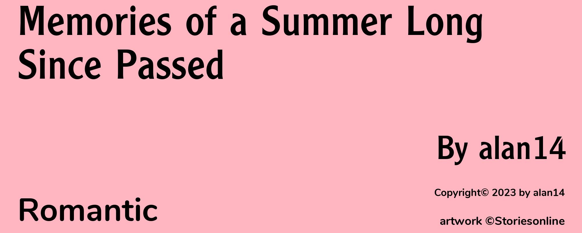 Memories of a Summer Long Since Passed - Cover