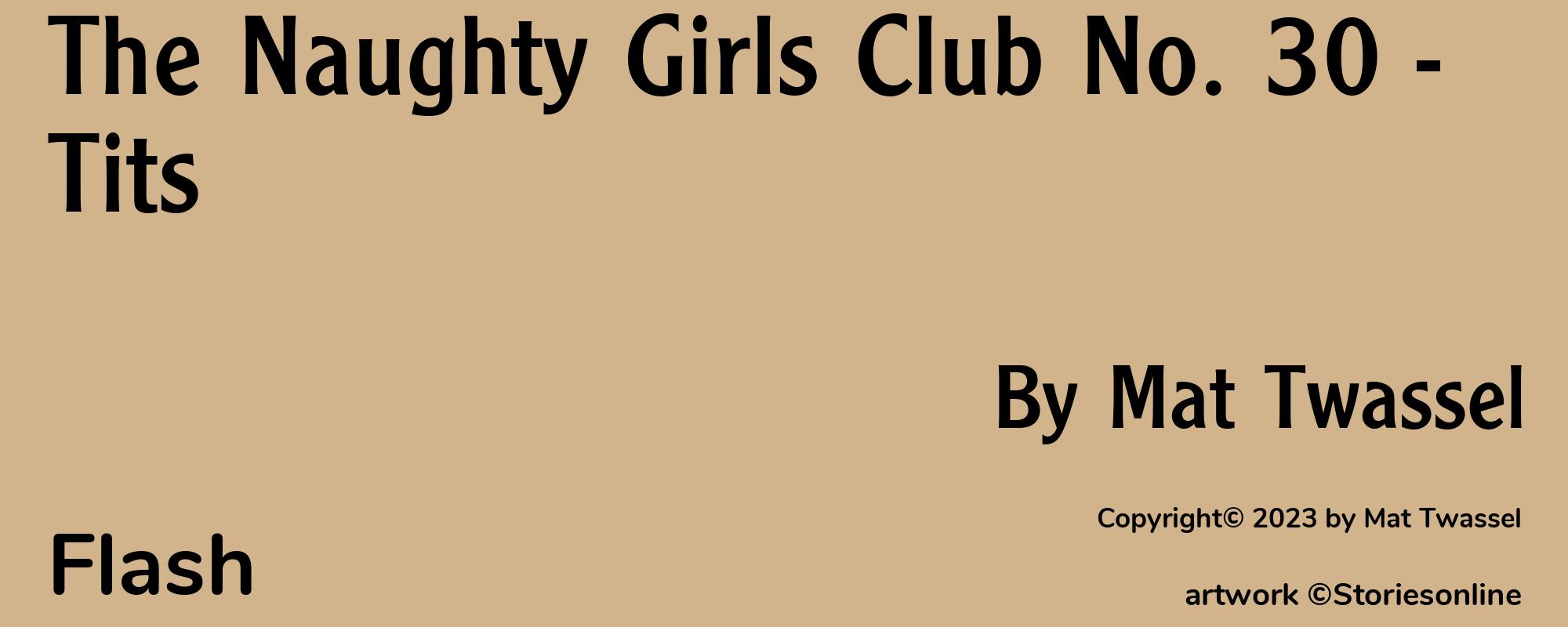 The Naughty Girls Club No. 30 - Tits - Cover