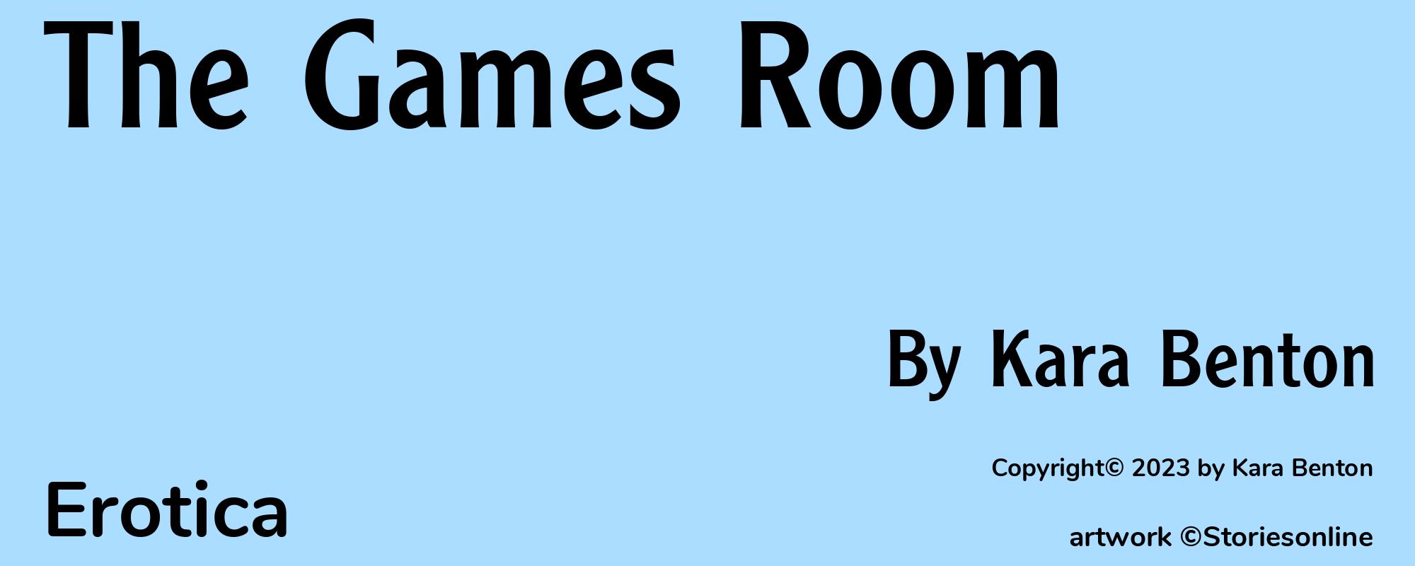 The Games Room - Cover