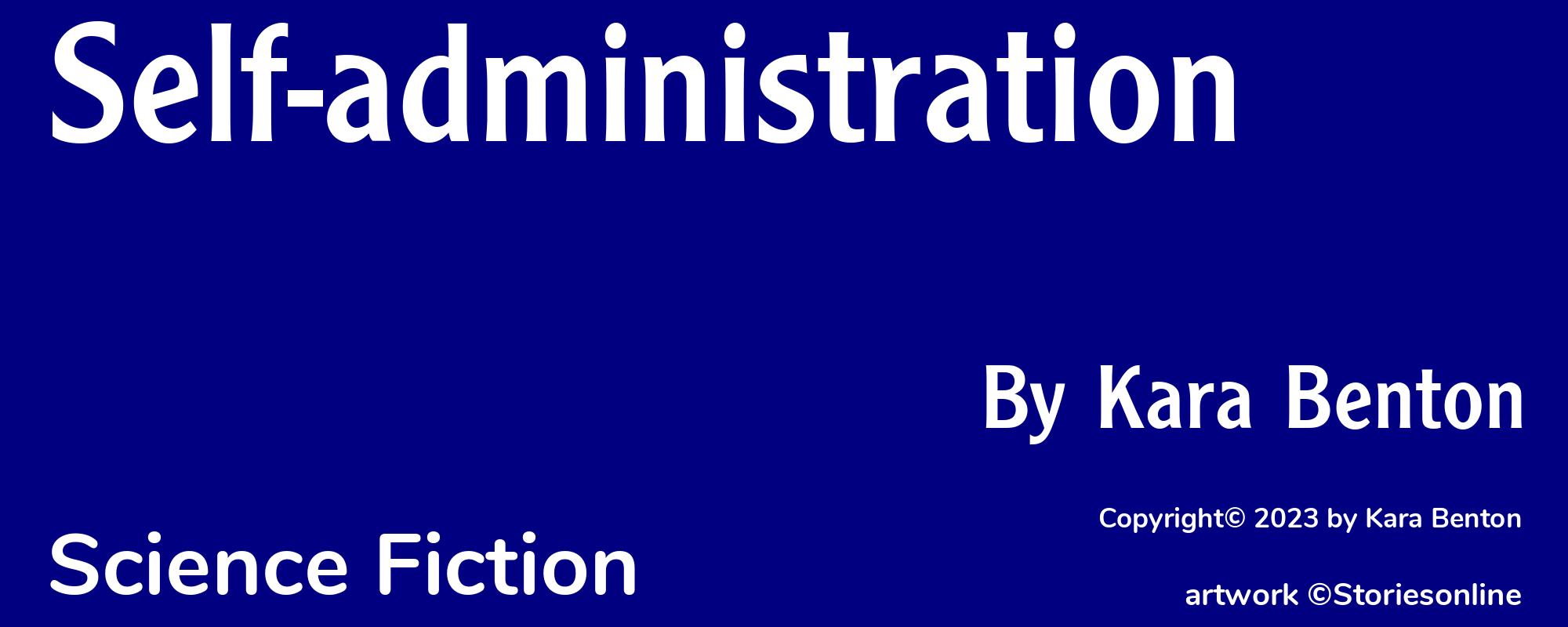 Self-administration - Cover