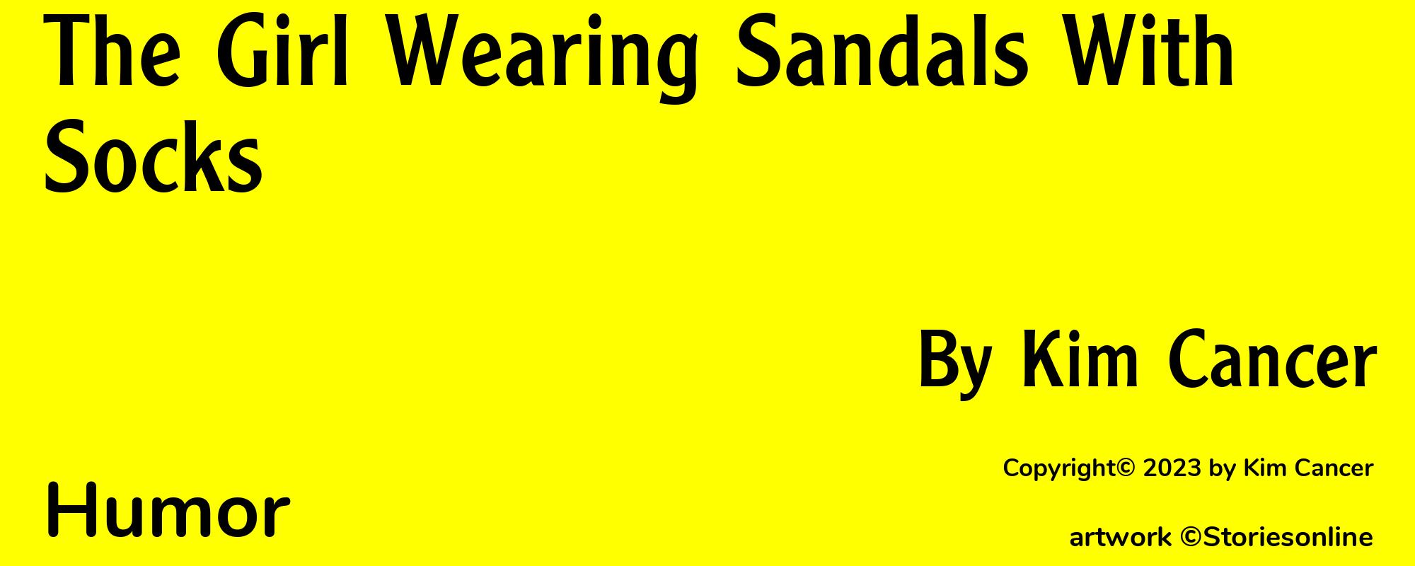 The Girl Wearing Sandals With Socks - Cover