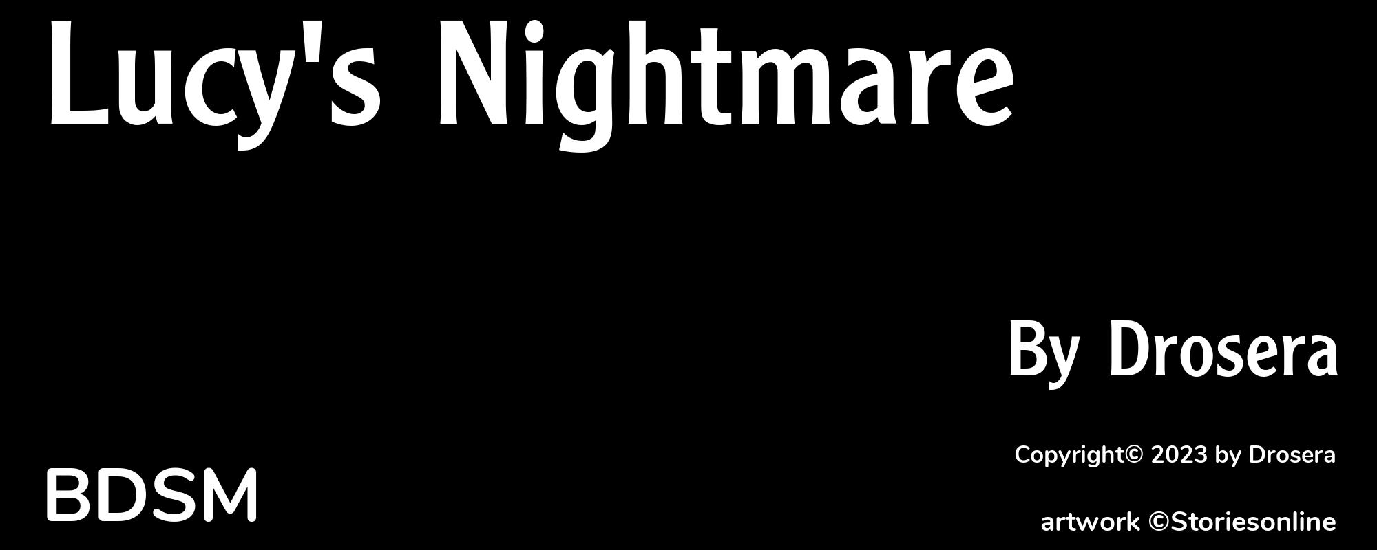 Lucy's Nightmare - Cover