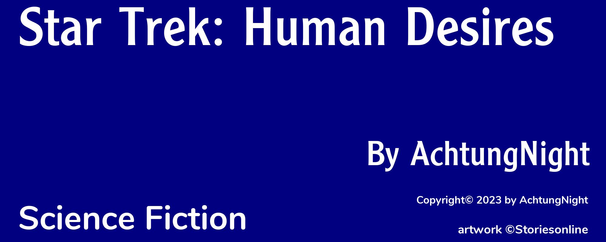 Star Trek: Human Desires - Cover