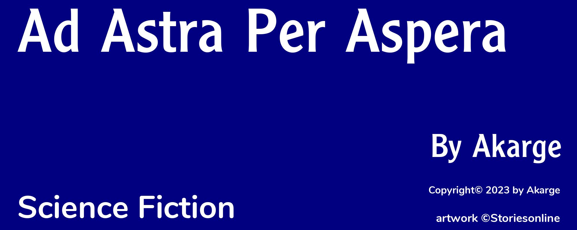 Ad Astra Per Aspera - Cover