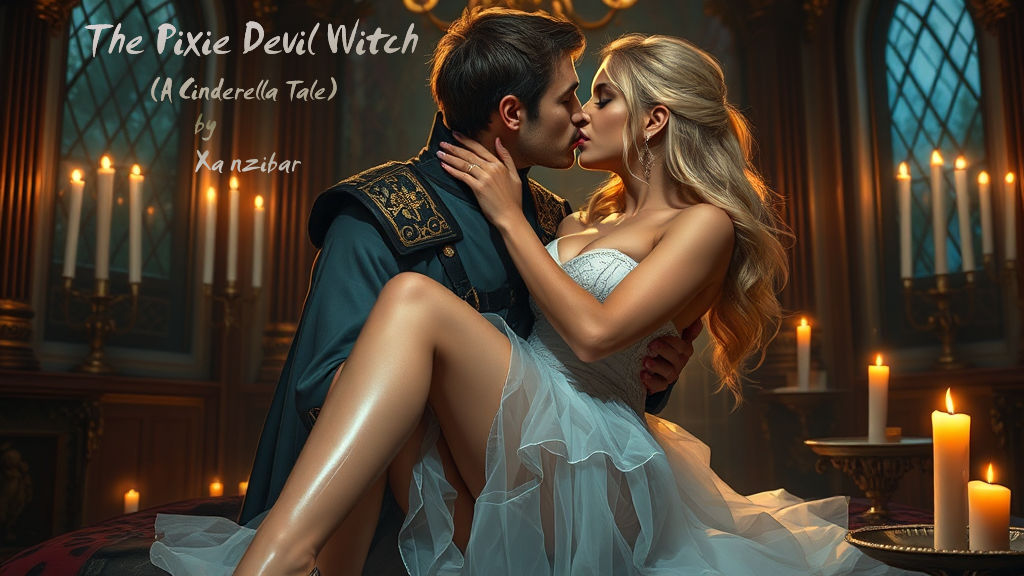 The Pixie Devil Witch. (Cinderella Tale Gone Wrong) - Cover