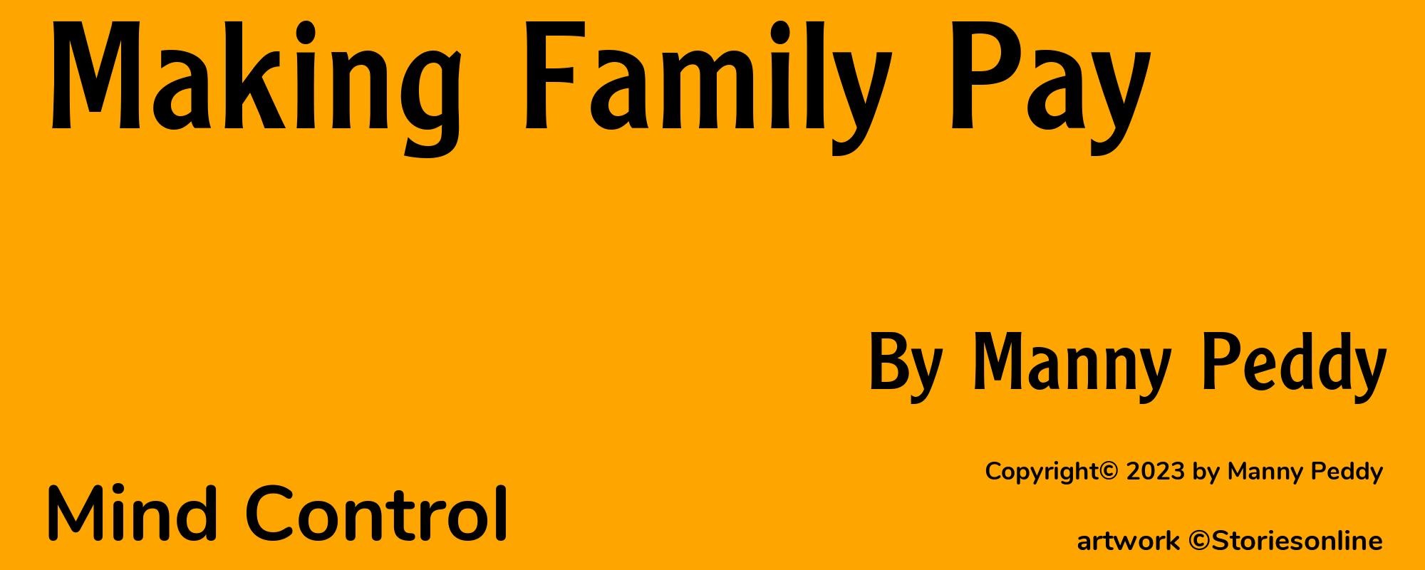 Making Family Pay - Cover