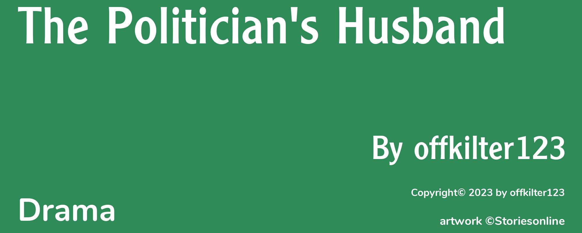 The Politician's Husband - Cover