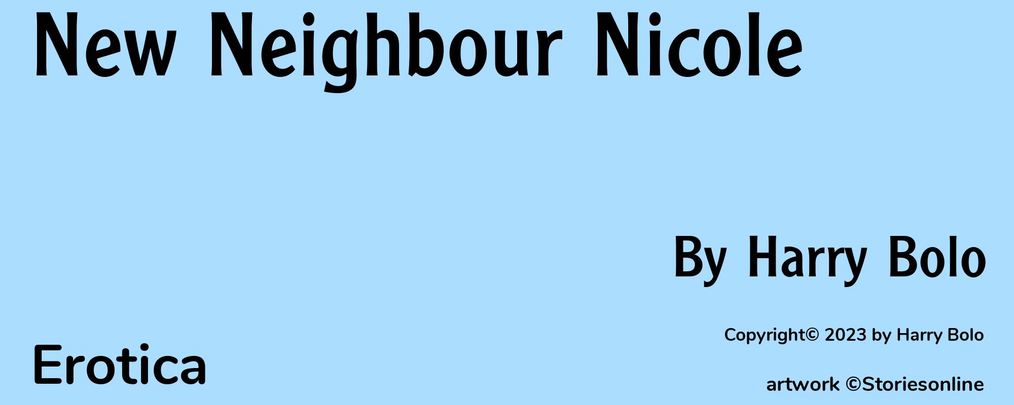 New Neighbour Nicole - Cover