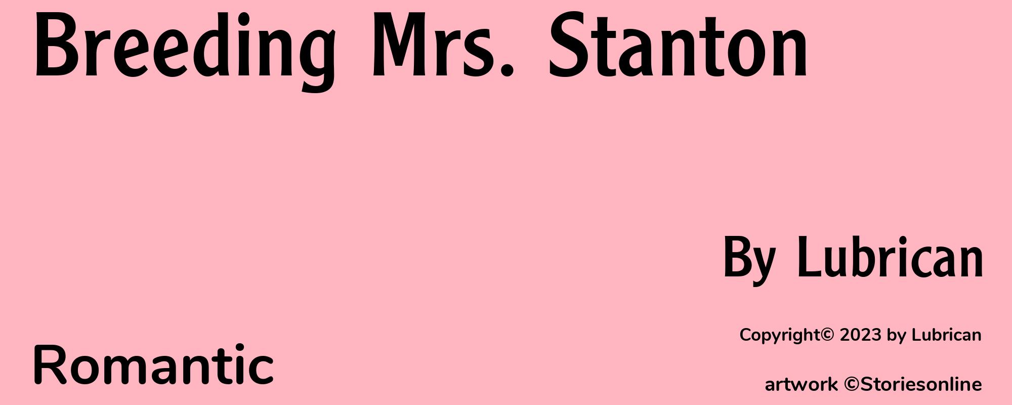 Breeding Mrs. Stanton - Cover