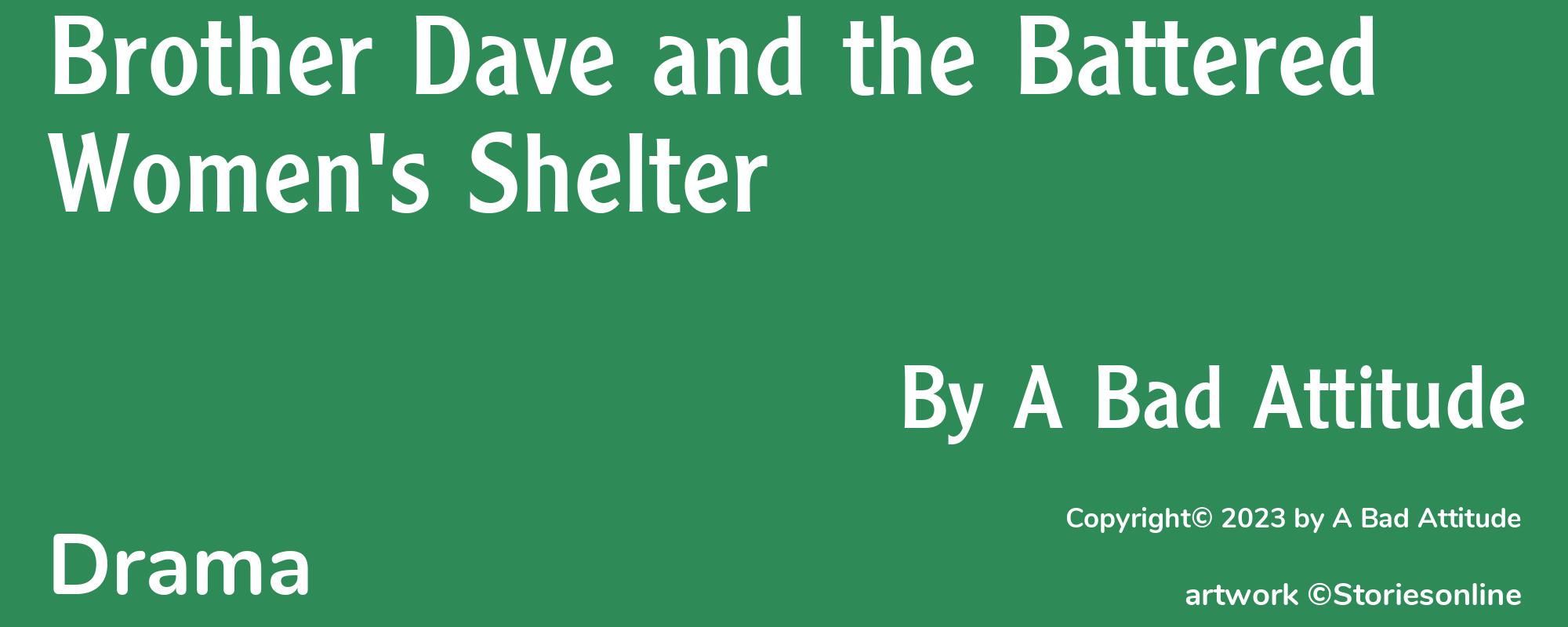 Brother Dave and the Battered Women's Shelter - Cover