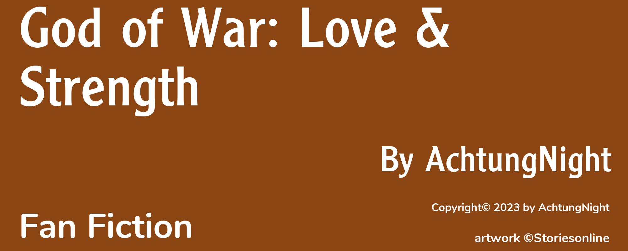 God of War: Love & Strength - Cover
