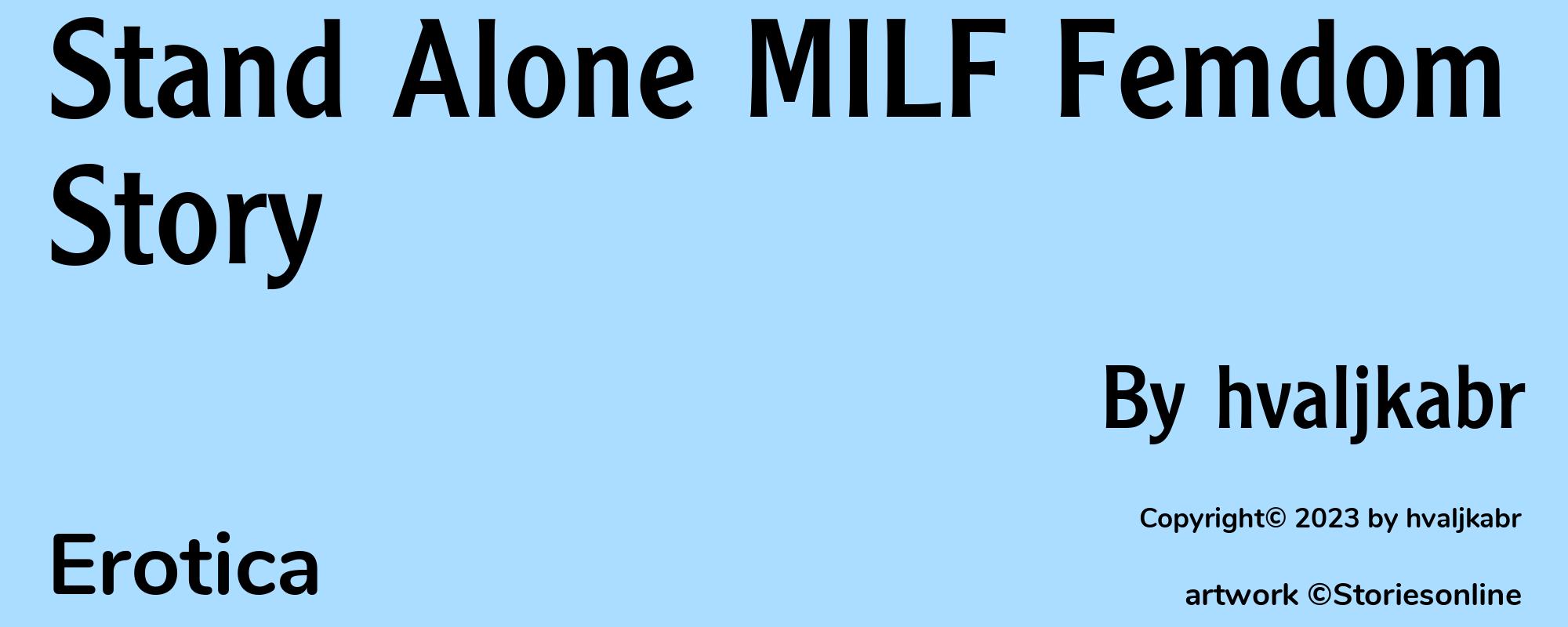 Stand Alone MILF Femdom Story - Cover