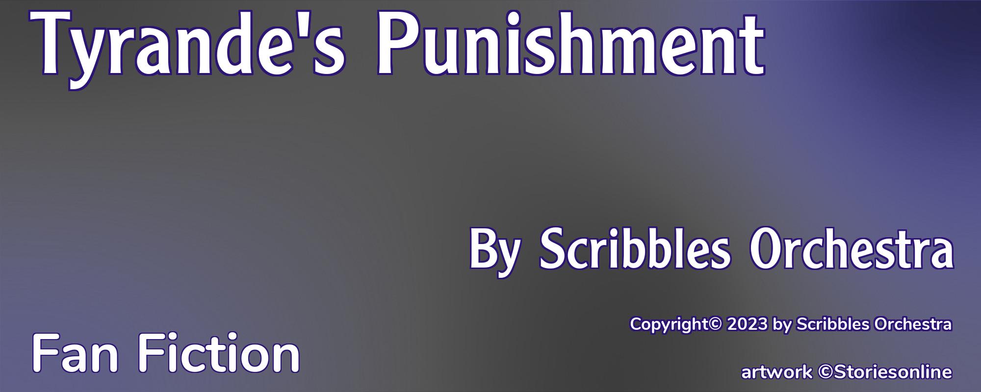 Tyrande's Punishment - Cover