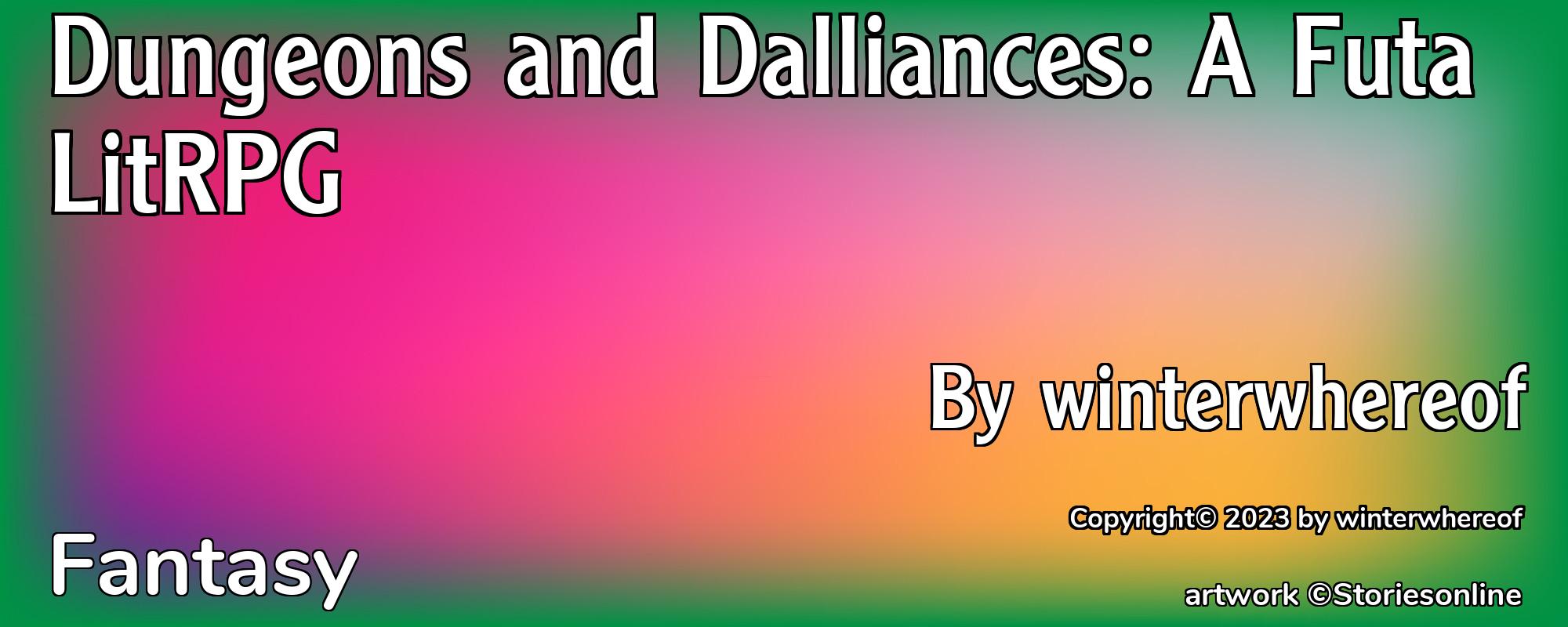 Dungeons and Dalliances: A Futa LitRPG - Cover