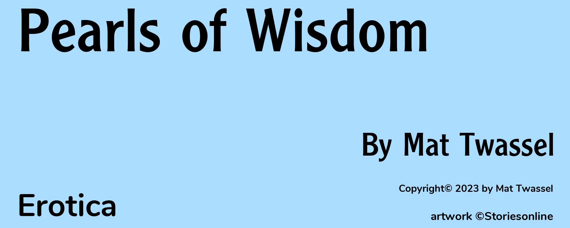 Pearls of Wisdom - Cover