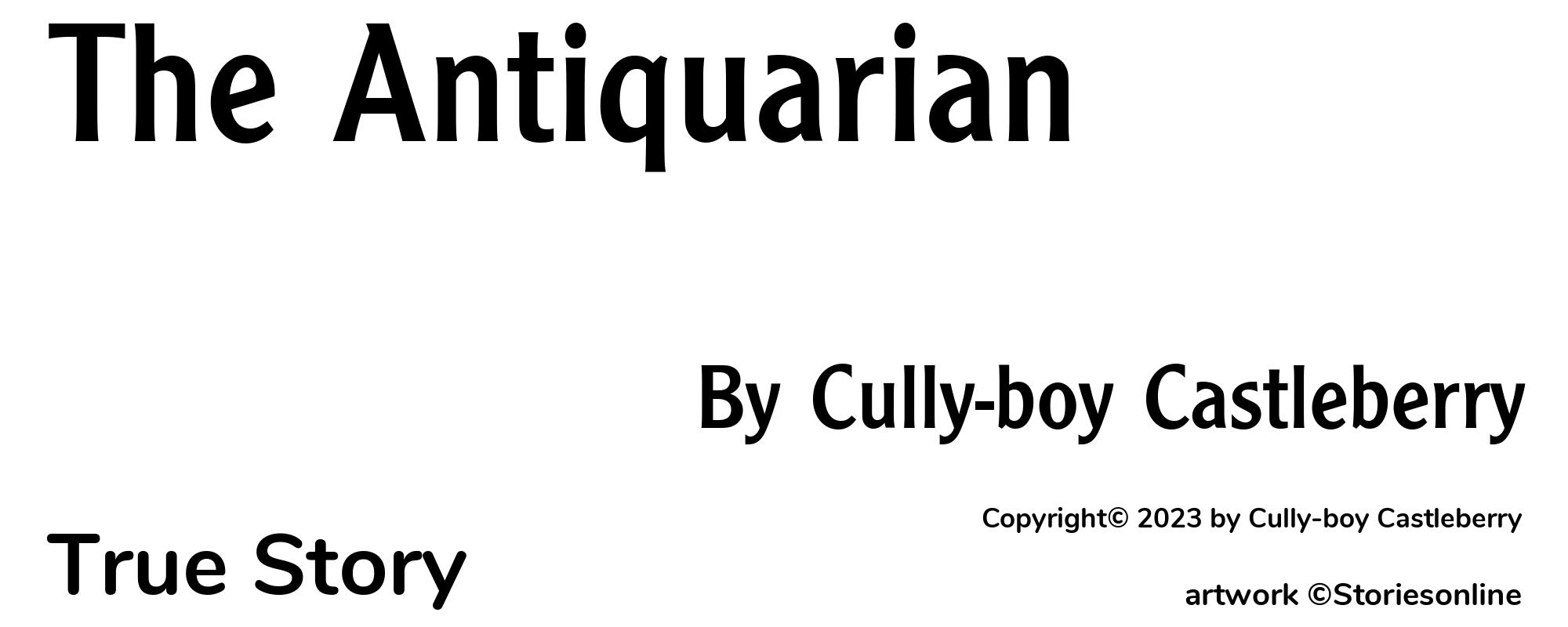 The Antiquarian - Cover