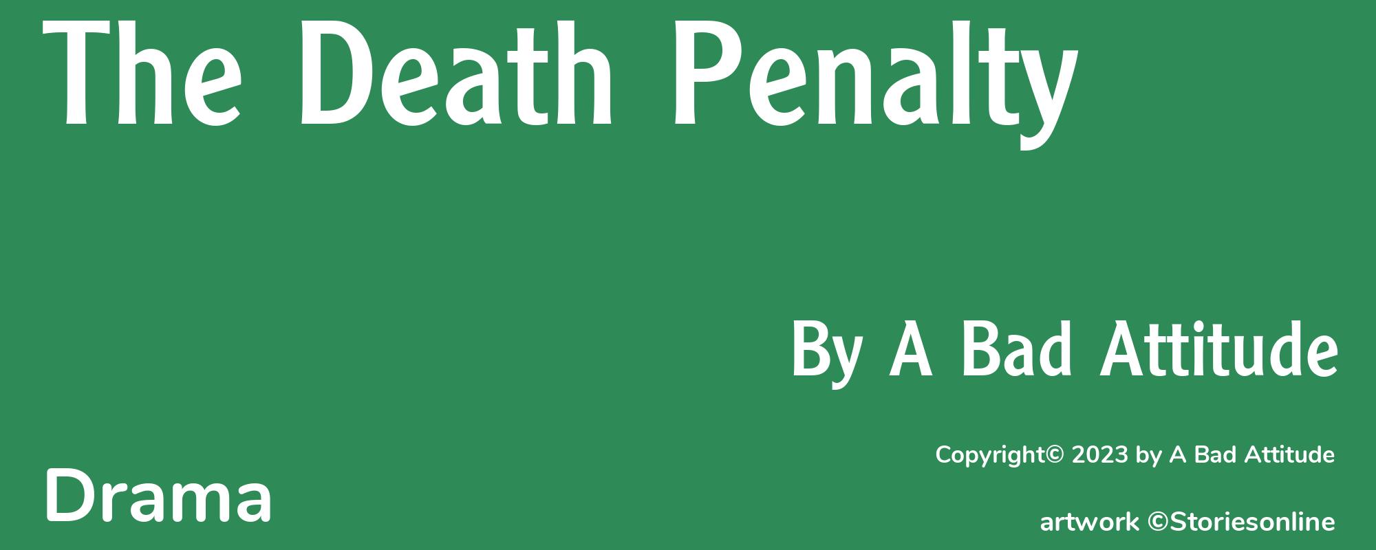The Death Penalty - Cover