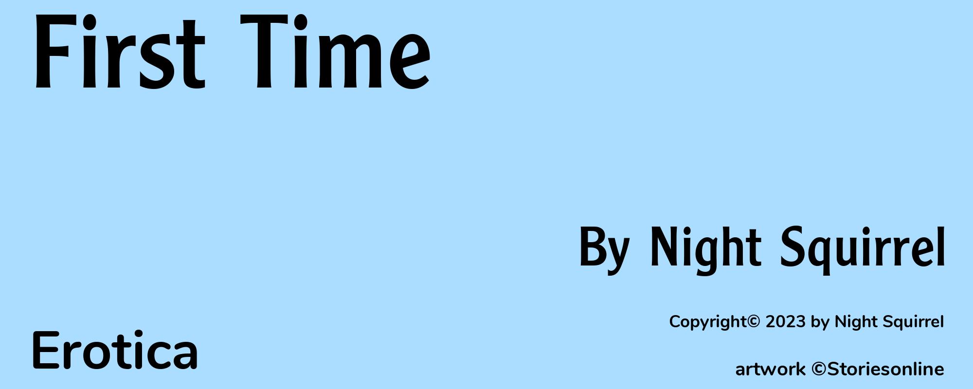 First Time - Cover