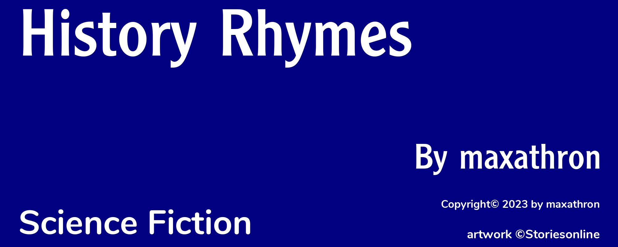 History Rhymes - Cover