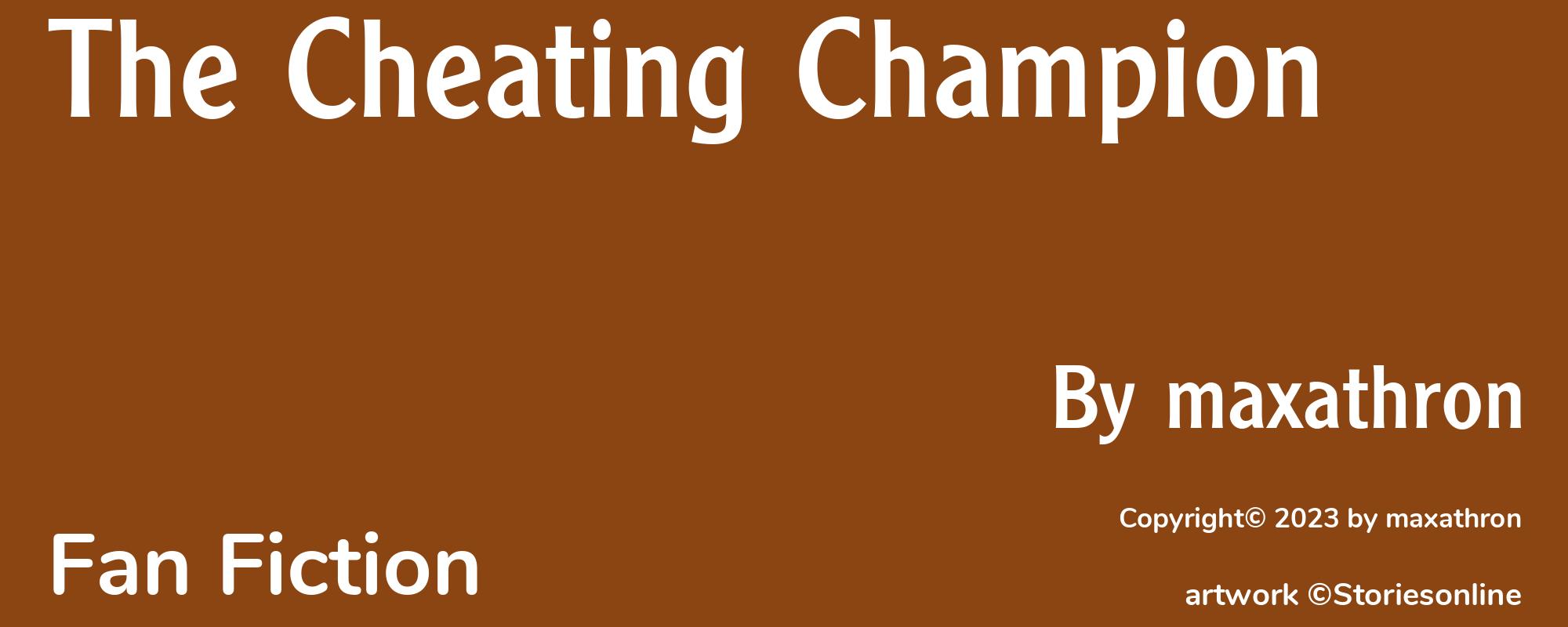 The Cheating Champion - Cover