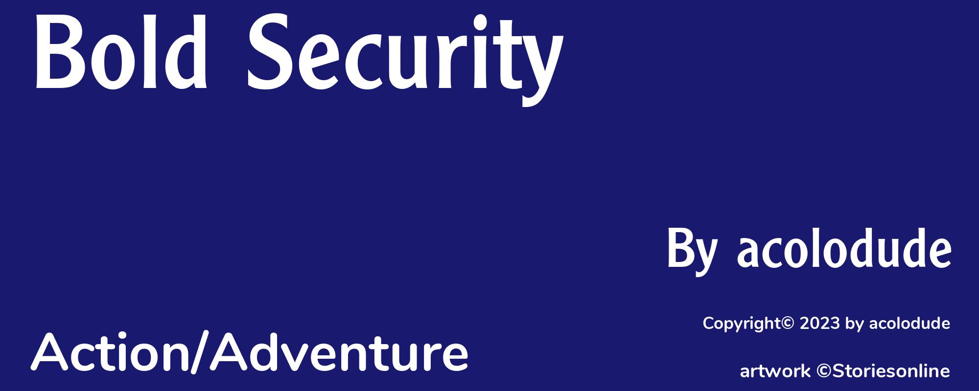 Bold Security - Cover