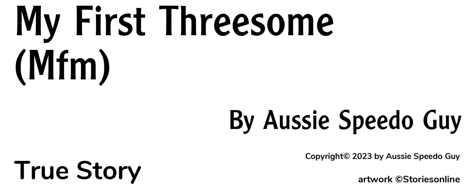 My First Threesome (Mfm) - Cover