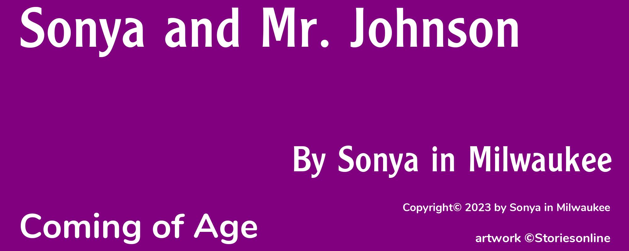 Sonya and Mr. Johnson - Cover