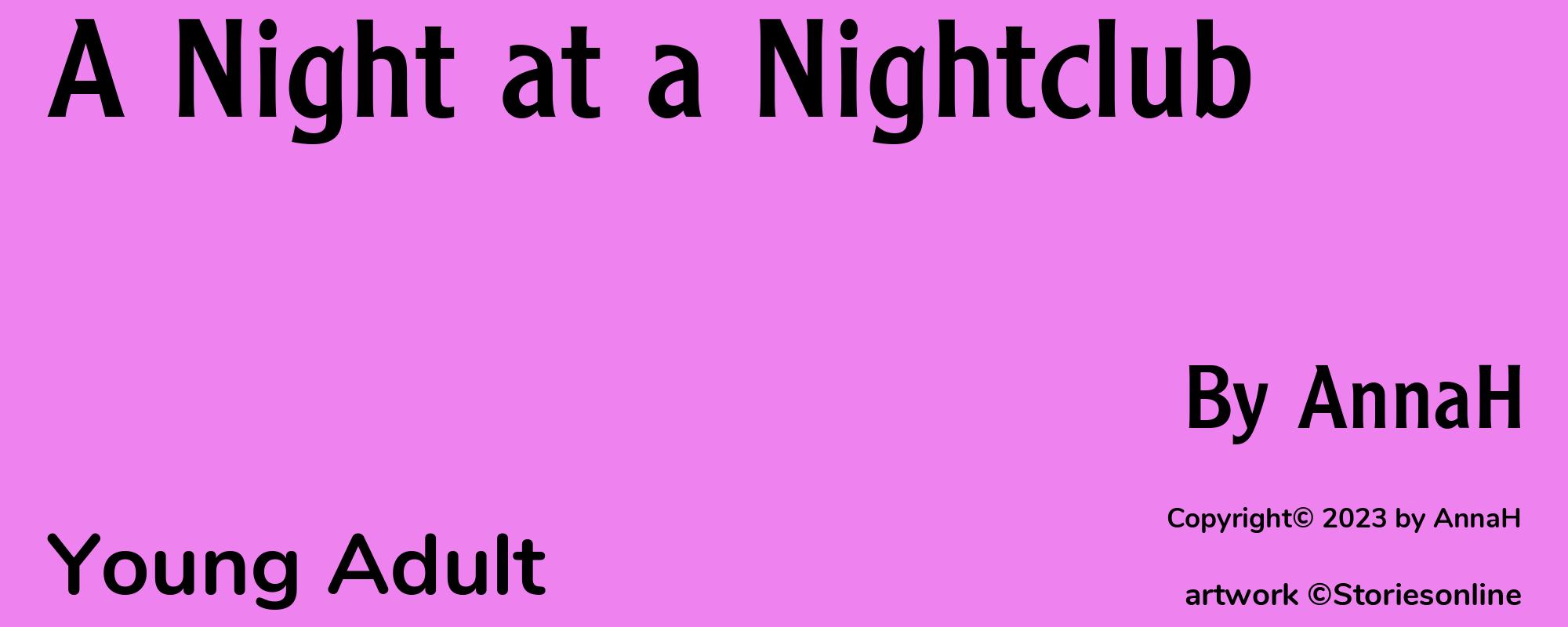 A Night at a Nightclub - Cover