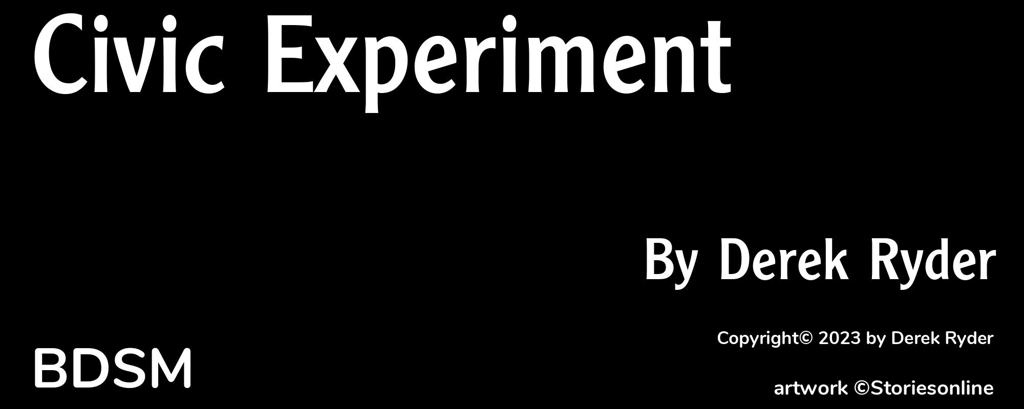 Civic Experiment - Cover