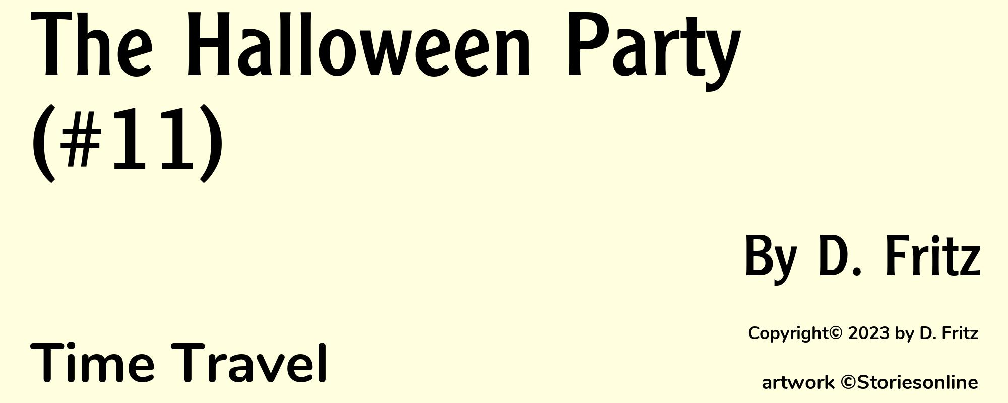 The Halloween Party (#11) - Cover