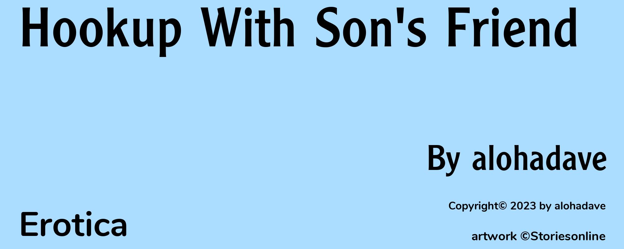 Hookup With Son's Friend - Cover