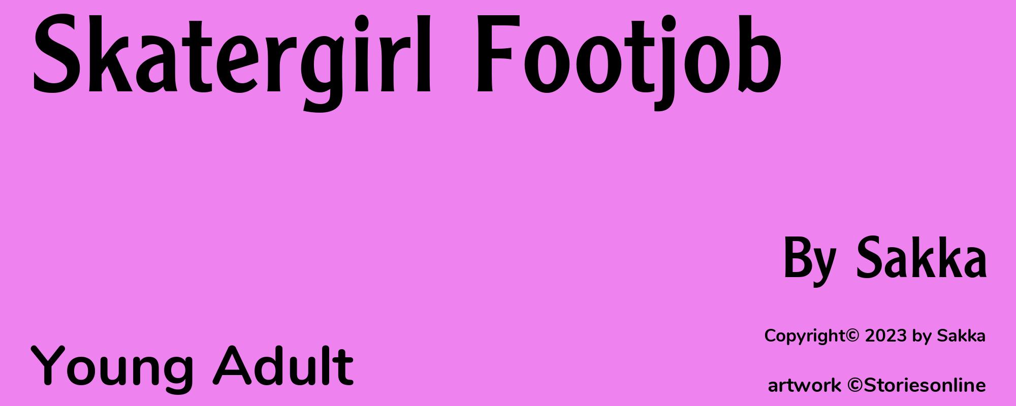 Skatergirl Footjob - Cover