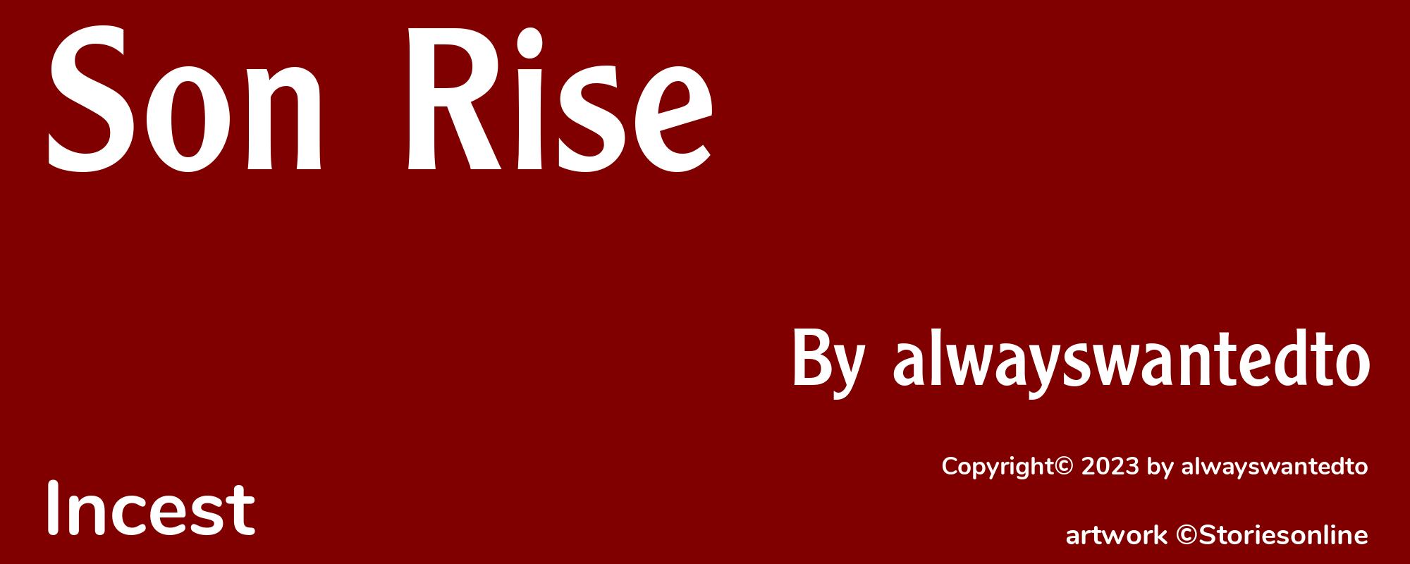 Son Rise - Cover