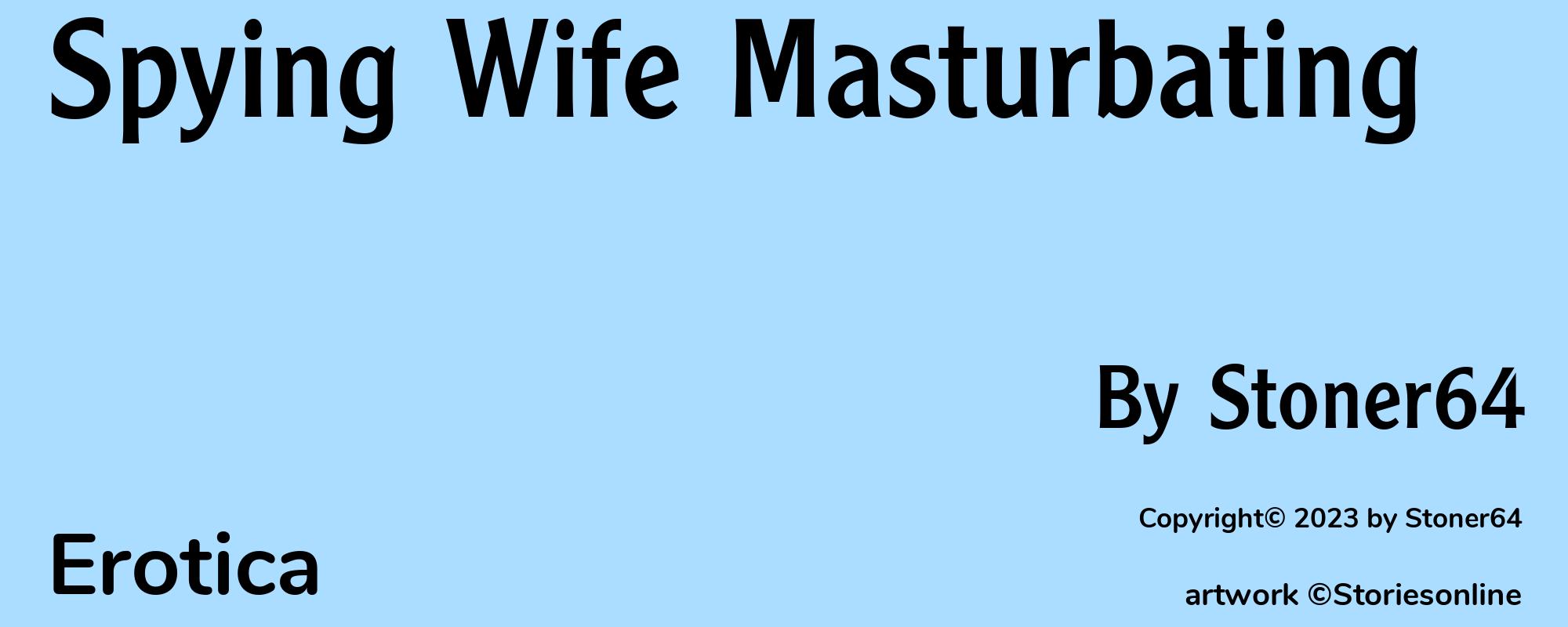 Spying Wife Masturbating - Cover