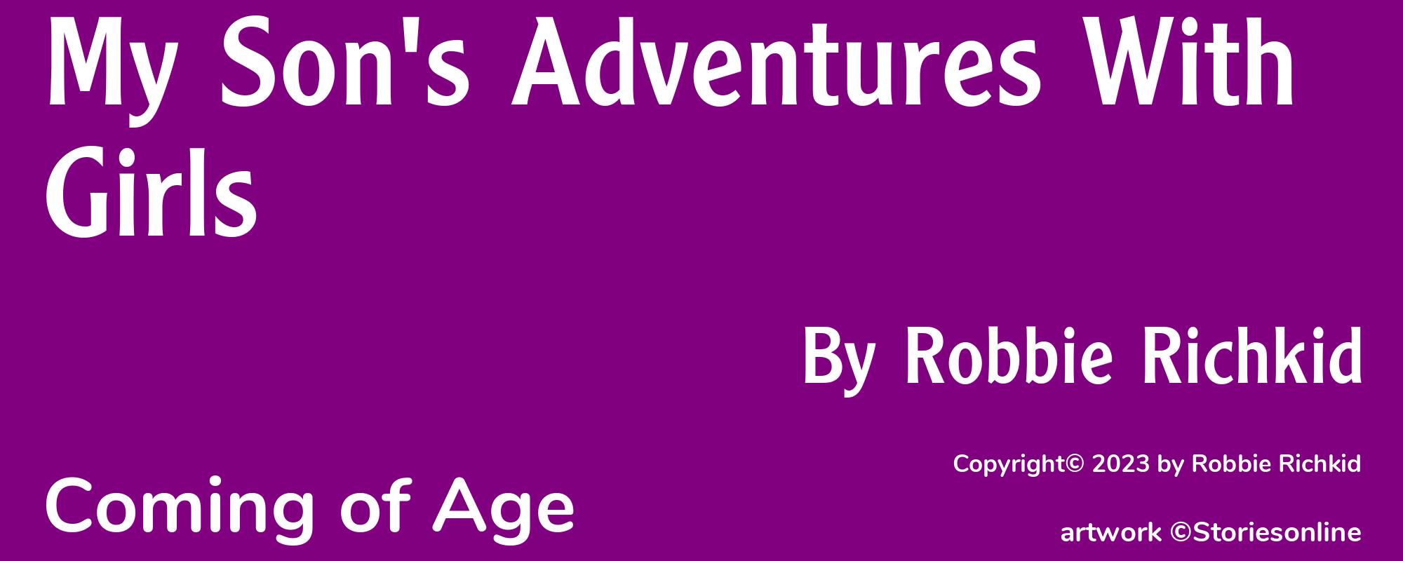 My Son's Adventures With Girls - Cover