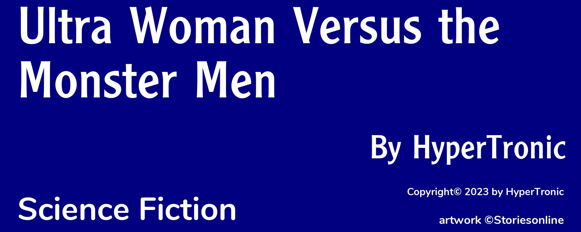 Ultra Woman Versus the Monster Men - Cover