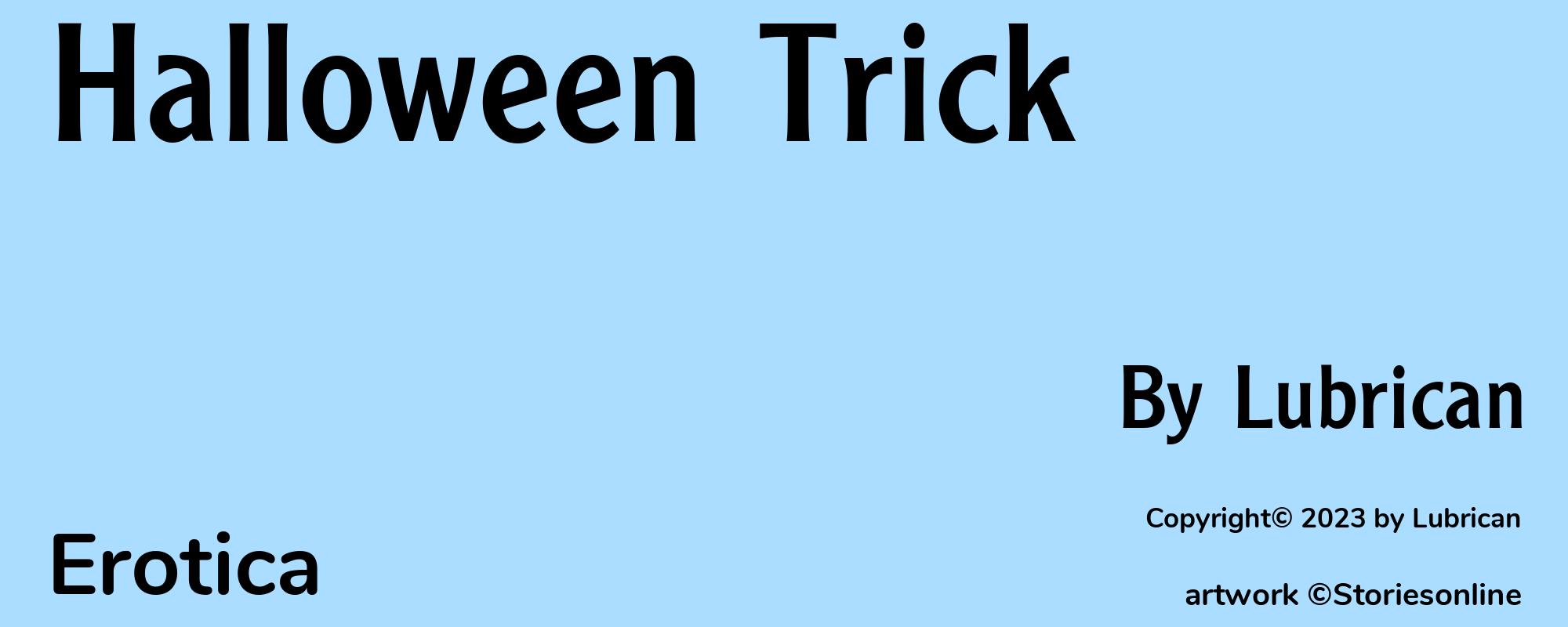 Halloween Trick - Cover