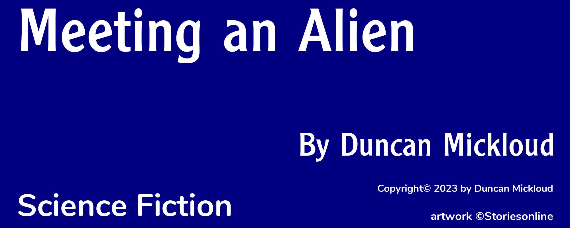Meeting an Alien - Cover