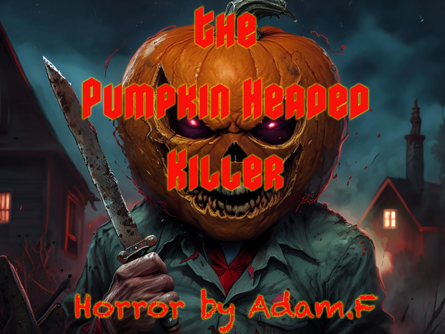 The Pumpkin Headed Killer - Cover