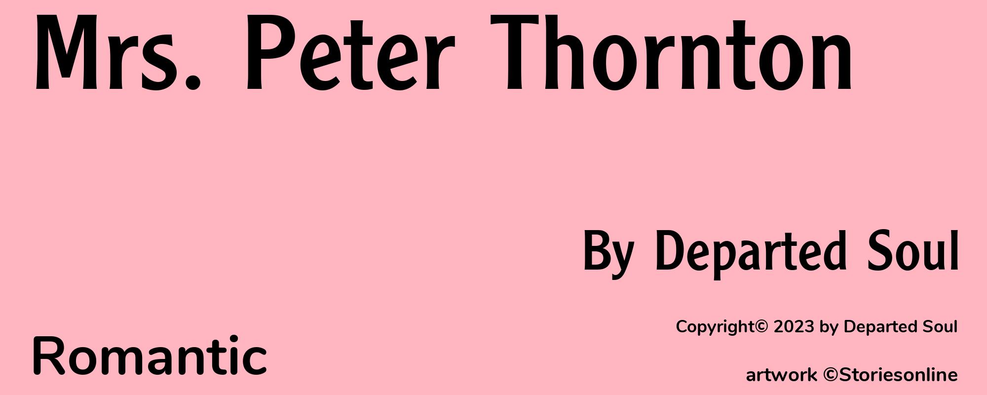Mrs. Peter Thornton - Cover