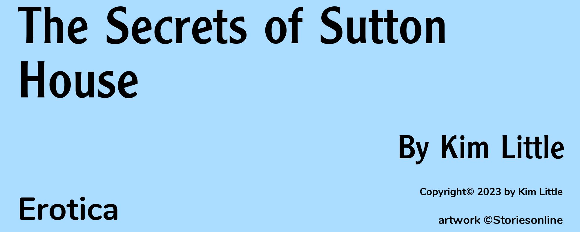 The Secrets of Sutton House - Cover