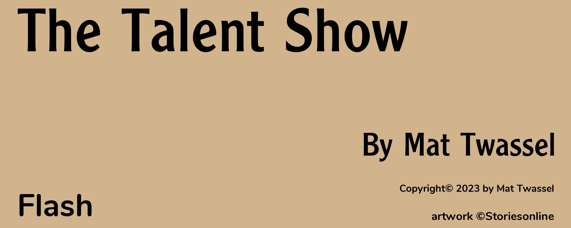 The Talent Show - Cover